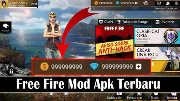 Cara Memasang Free Fire Mod Apk
