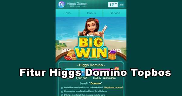 Fitur Unggulan Higgs Domino Topbos