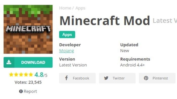Link Download Minecraft Mod Combo Apk Terbaru