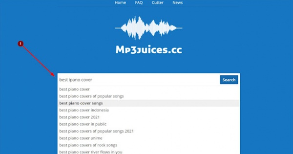 cara mendownload musik di Mp3 juice