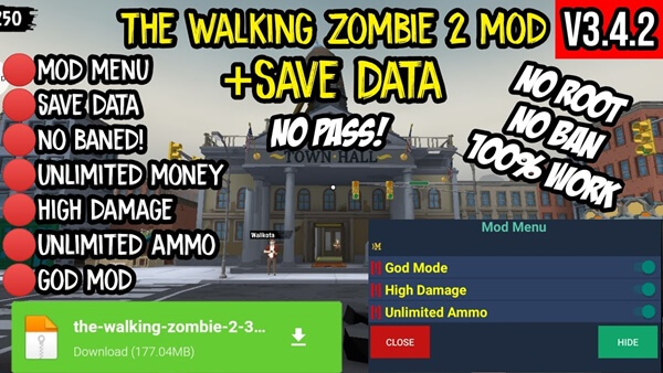 Berikut Link Download The Walking Zombie 2 Mod Apk