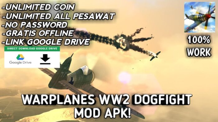 Fitur Unggulan Dalam Warplanes WW2 Mod Apk